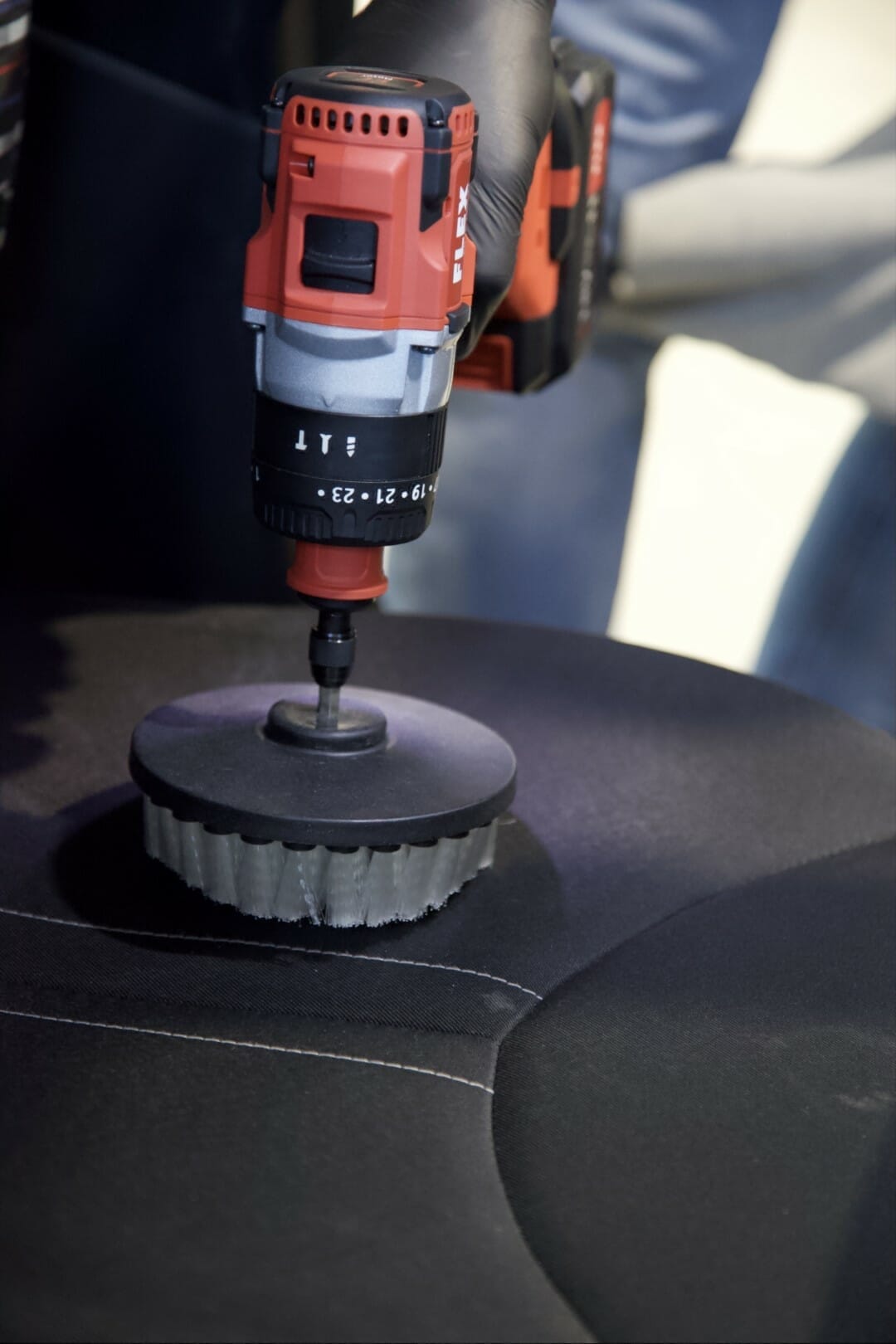 Drill Brush til sæderens