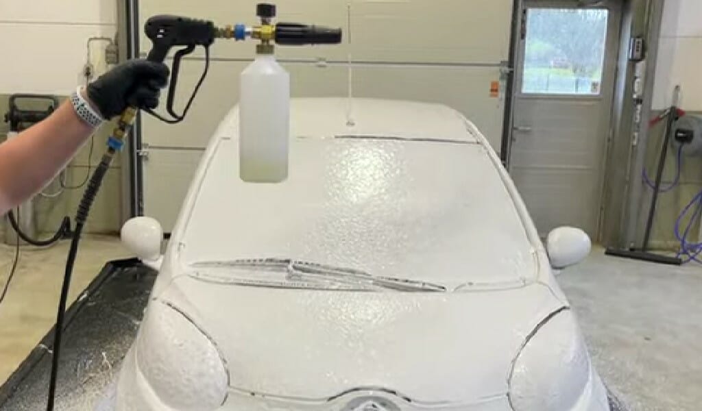 Skum på C1 Skum på C1