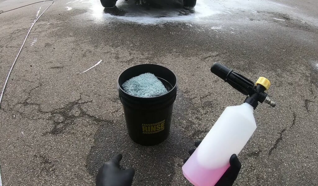 Gør en skyllespand klar