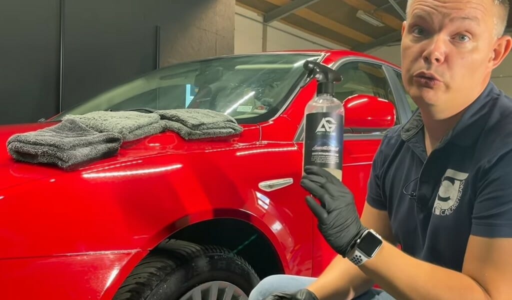 Smooth Velvet efter vask af bilen Smooth Velvet efter vask af bilen